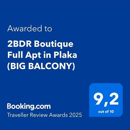 2Bdr Boutique Full Apt In Plaka 雅典 外观 照片
